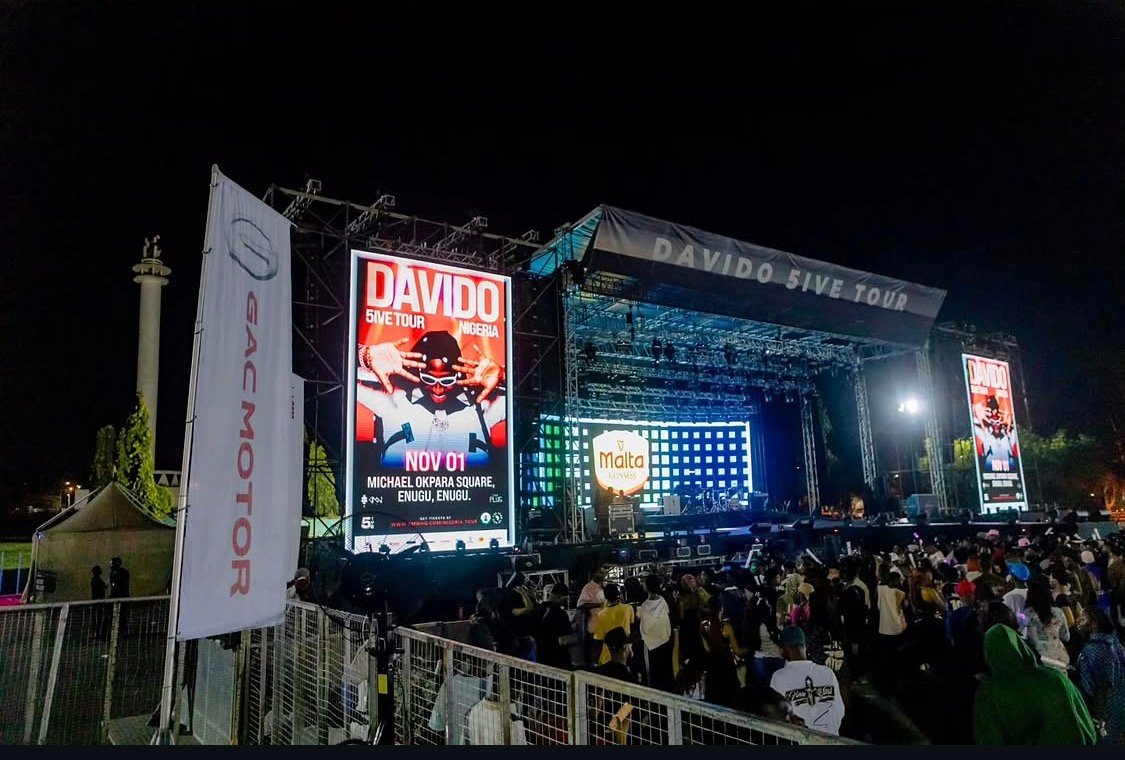 GAC Motor SUV presentation to Davido