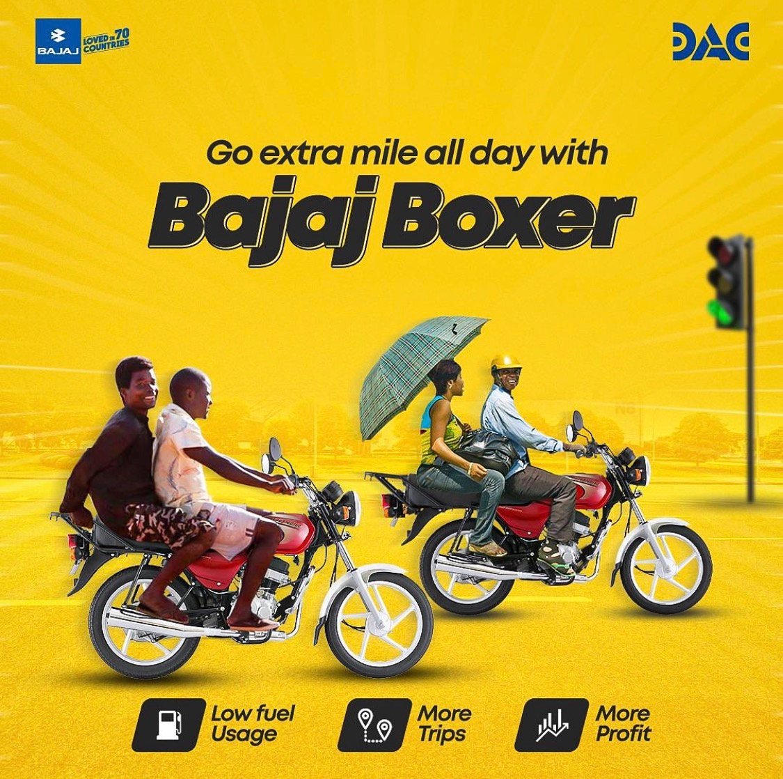 Bajaj product communication